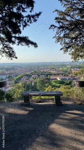 Vista panoramica su Vittorio Veneto