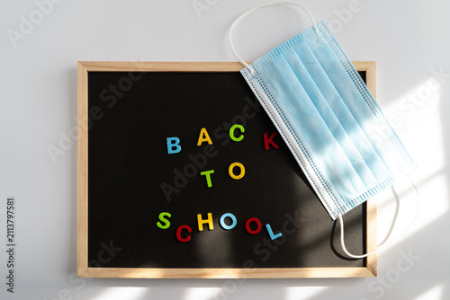 Back to school with mask