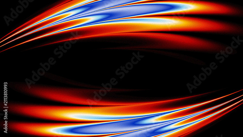 Symmetrical Abstract Gradient Background