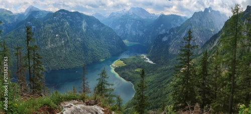 Fotografía Blick von der Archenkanzel auf den Königssee