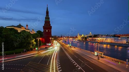 Timelapse of Moscow