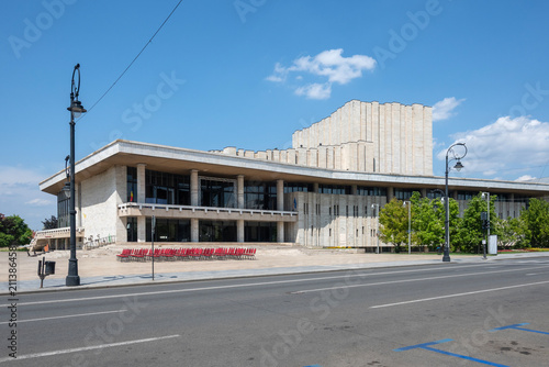 Принти на полотні Historic center of Craiova, Romania