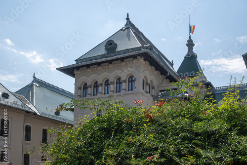 Canvas Print Historic center of Craiova, Romania