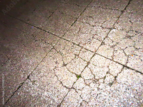 Obraz na płótnie cracked concrete texture