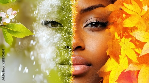 Seasons in a Face