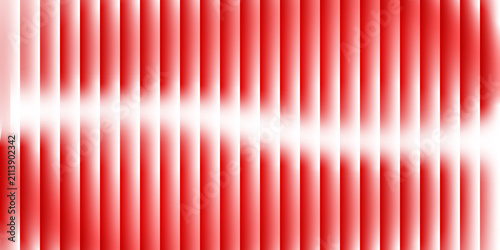 Abrupt Red and White Vertical Striped Grainy Gradient Abstract Background