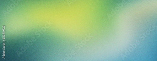 Foto Abstract grainy gradient background with soft green and blue tones
