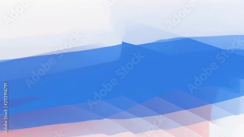 Red and Blue Geometric Motion Background