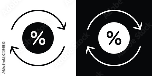 Exchange rate icon