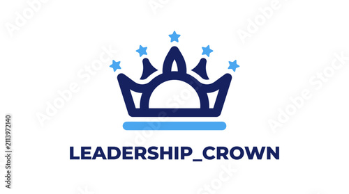Cuadro en lienzo Crown Leadership Symbol Power Success.