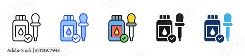 фотографія Active Serum Icon Collection With Multiple Styles