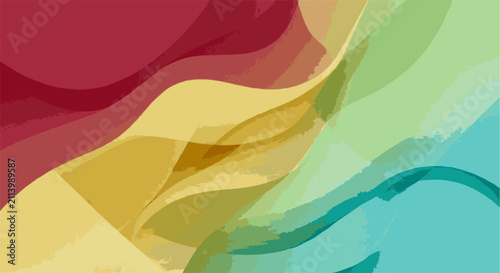 abstract colorful background with waves