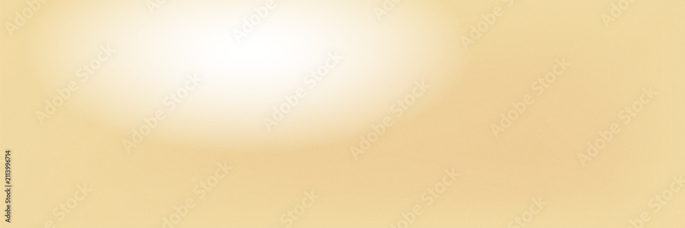 Fototapeta premium Light beige yellow smooth shiny background. Empty pastel blurred texture.