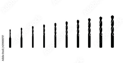 Konstfotografi Drum Sticks Size Comparison Vector
