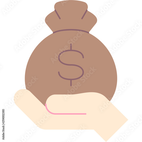 Fotografie Borrower Illustration