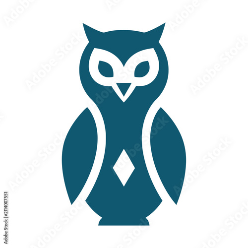 Stylized Owl Icon