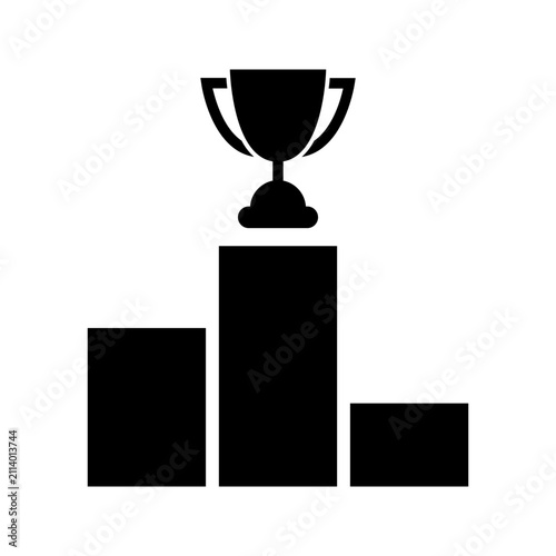 Champion Trophy Podium Icon