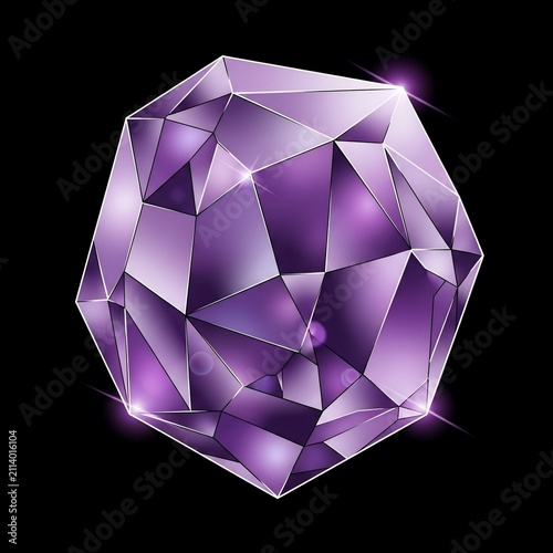 Electric Amethyst Prism