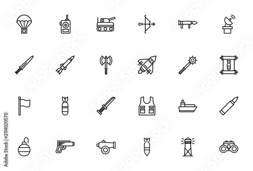 Konstfotografi Weapon icon pack