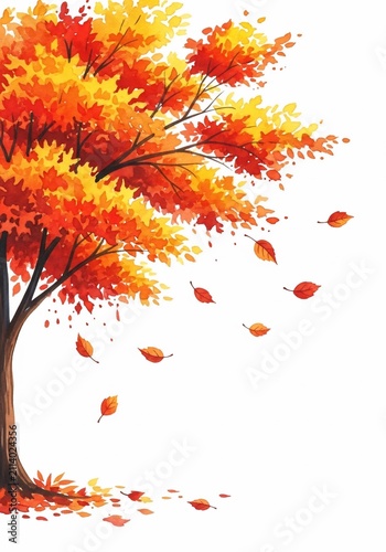 Autumn's Farewell Cascade