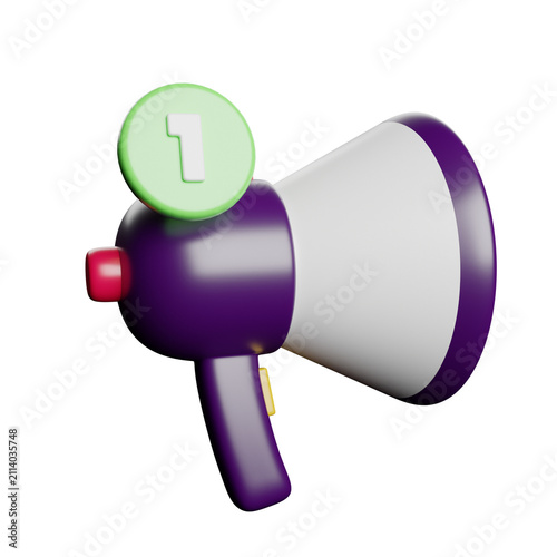 Megaphone Promotion Announcement