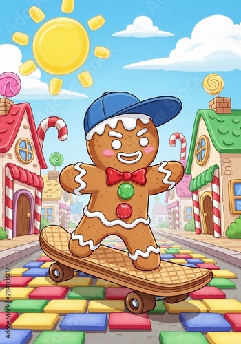 Gingerbread shredder rolls into town.
