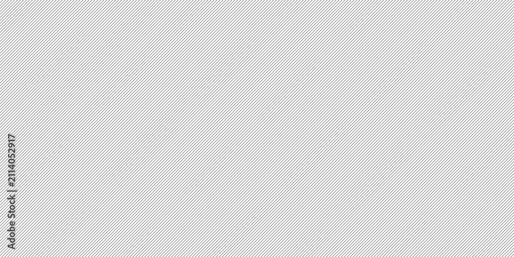 Diagonal thin lines pattern background texture in monochrome gray color for minimal web design.