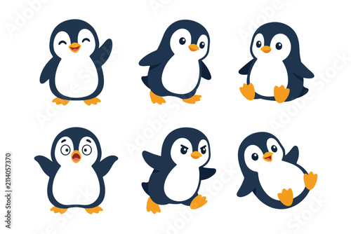 Konstfotografi cute adorable kawaii little penguin