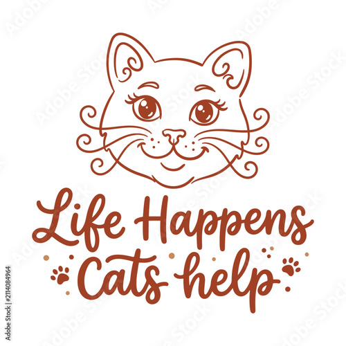 Life Happens cats help