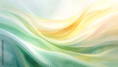 Abstract Pastel Fabric Waves.