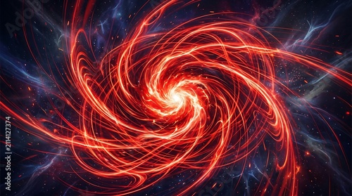 abstract red background