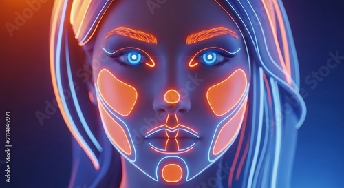 Neon Soul, Electric Gaze.