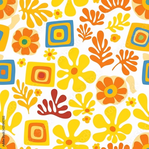 Sun-Kissed Blooms and Geometric Dreams