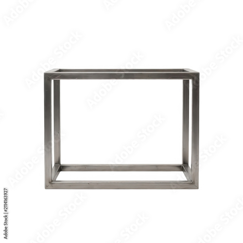 Silver Metal Frame Transparent Background