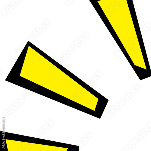 Comic Style Exclamation Marks Graphic