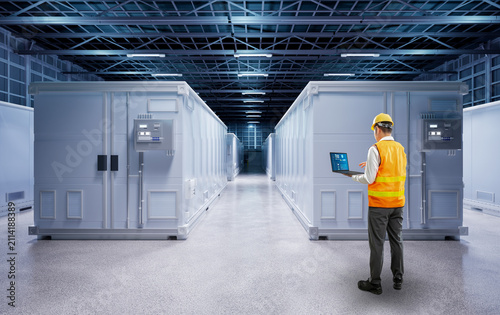 Engineer control energy storage system or battery container unit