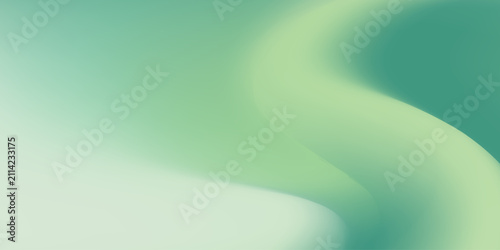 Green vector abstract background with simple geometric shapes