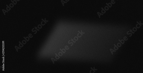 Foto Dark scene holds blurred, soft-edged rectangle