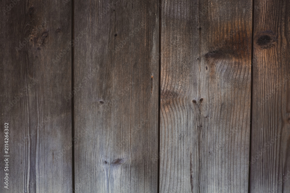 Fototapeta premium Natural wood texture for background. Copy space, banner