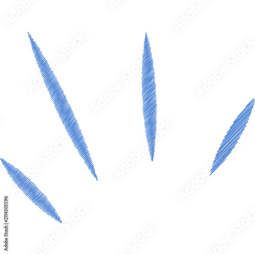 Crayon Drawn Rays