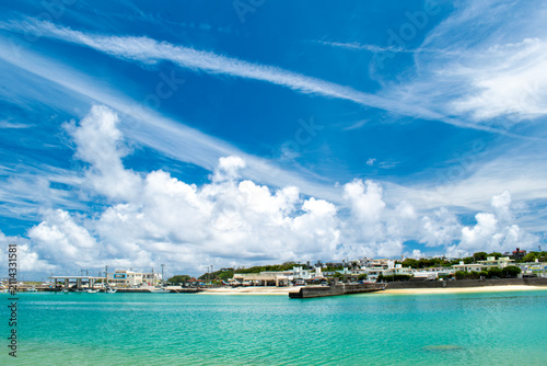 沖縄県南城市奥武島の漁港