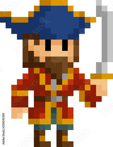 A pirate captain fantasy ca...