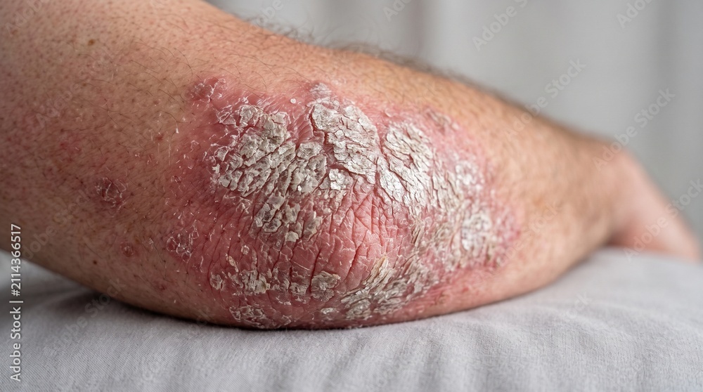 Fototapeta premium Atopic Dermatitis on the Arms