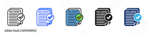 Fotografía Digital Licensing Icon Collection With Multiple Styles