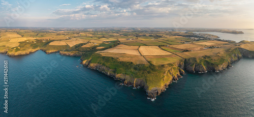 Beautiful drone landscape i...