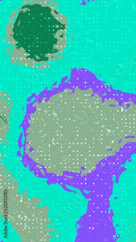 North macedonia map shape with green, purple on blue background and bright dots. Suitable for travel websites, educational materials, and presentations.