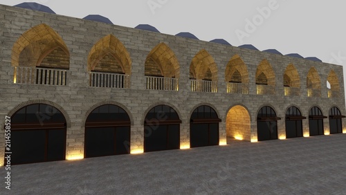 Photos Bursa Koza Han Historic Ottoman Courtyard with Traditional Stone Architecture