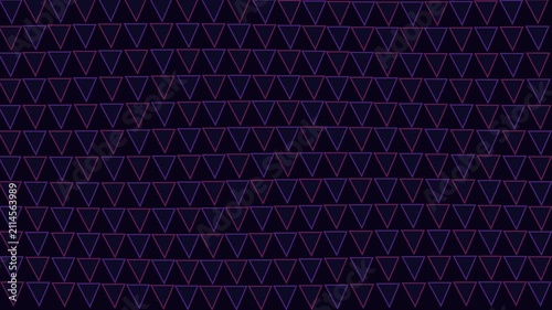 Abstract Geometric Triangle Mesh Motion Video Background