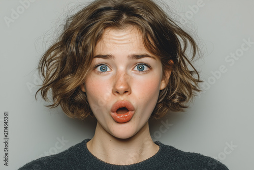 people with shocked expressions