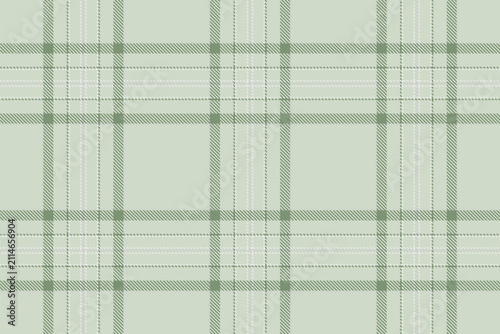 A traditional tartan plaid pattern with a balanced check structure and light and pastel tones. The seamless textile background recreates a woven fabric look with a natural decorative character.